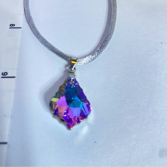 Elegant Purple and Blue drop Pendant car charm - Picture 5 of 8